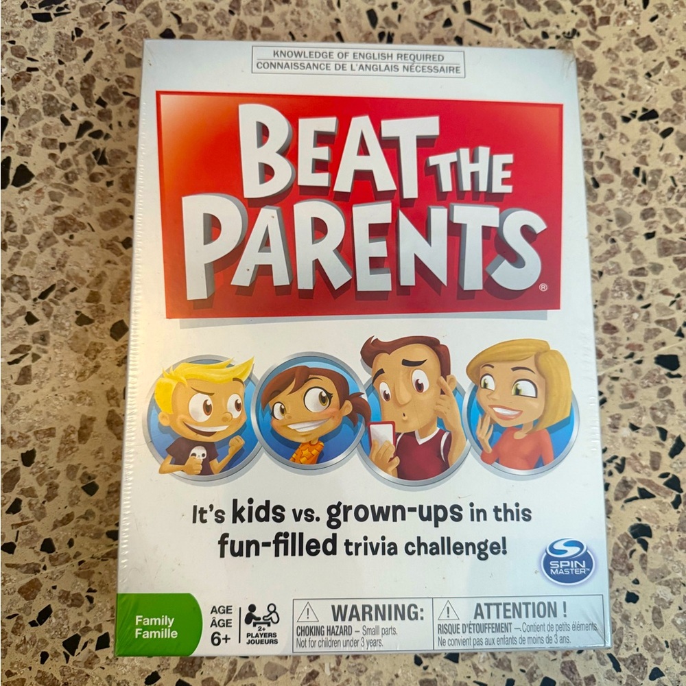 Beat the Parents trivia game NEW sealed